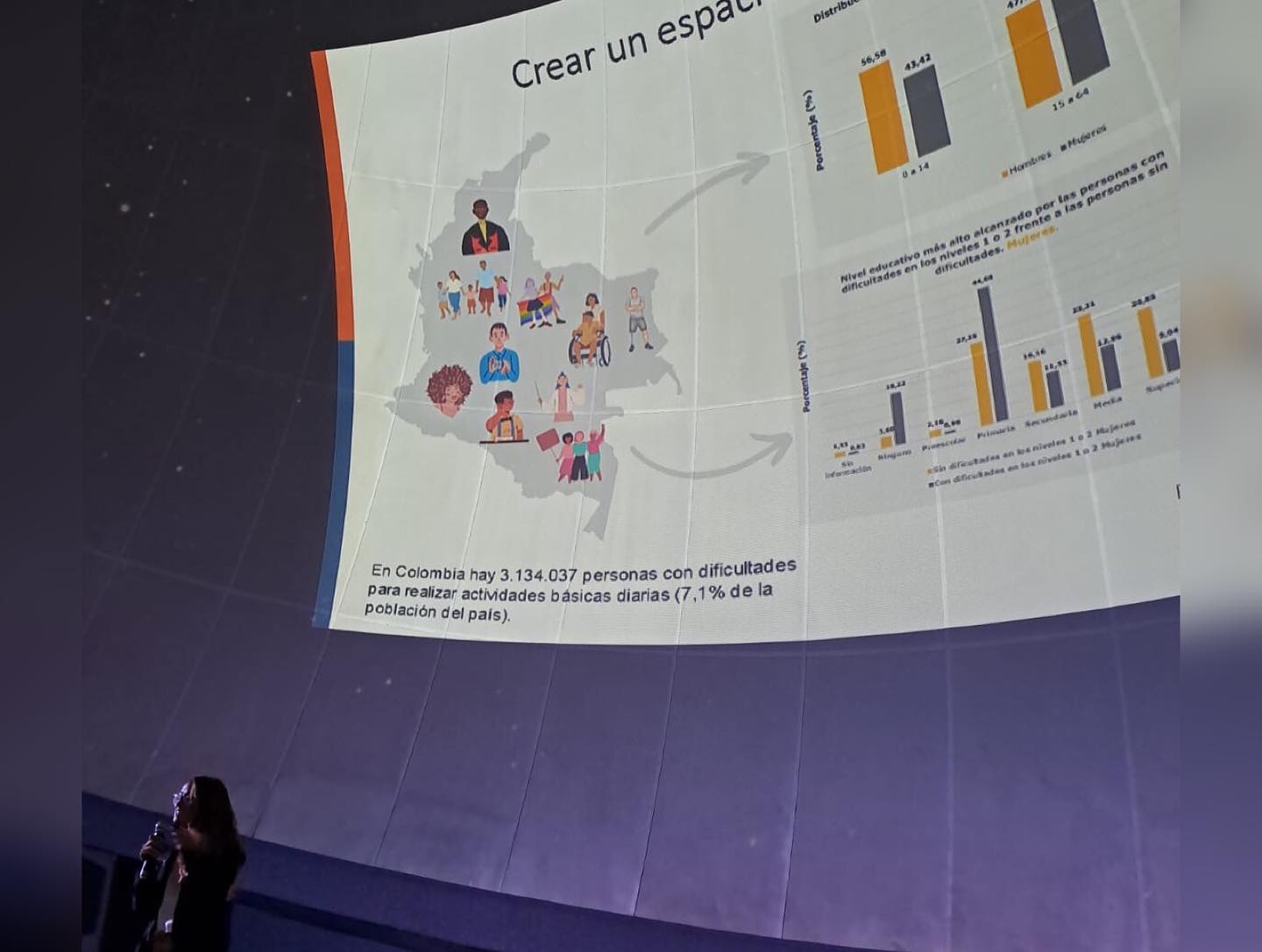 Presentación del ENECI en Maloka 2023 - 2