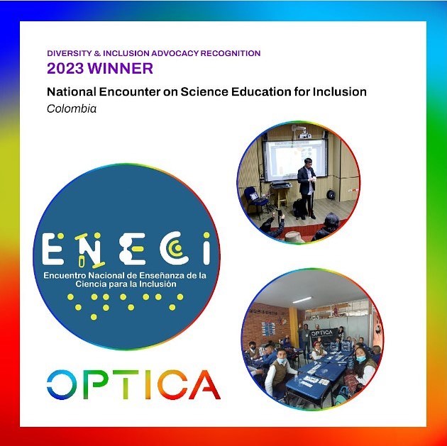 Reconocimiento a la defensa de la Diversidad e Inclusión - OPTICA