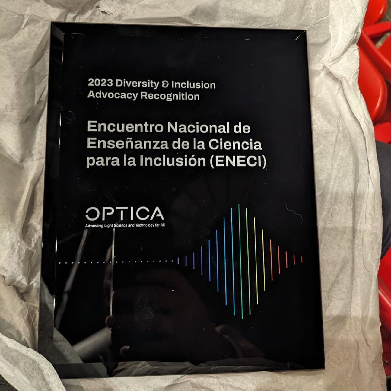 Entrega del reconocimiento - 3