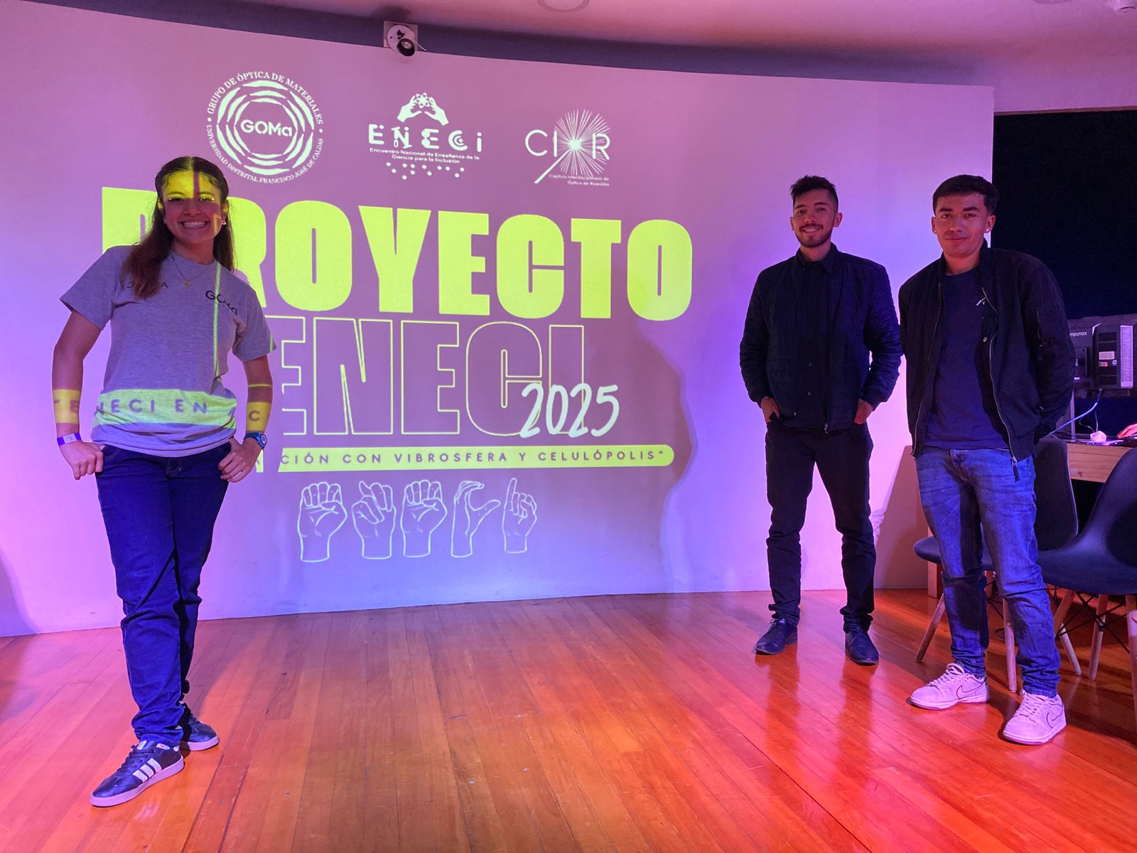 Presentación ENECI en acción con Vibrosfera y Celulópolis