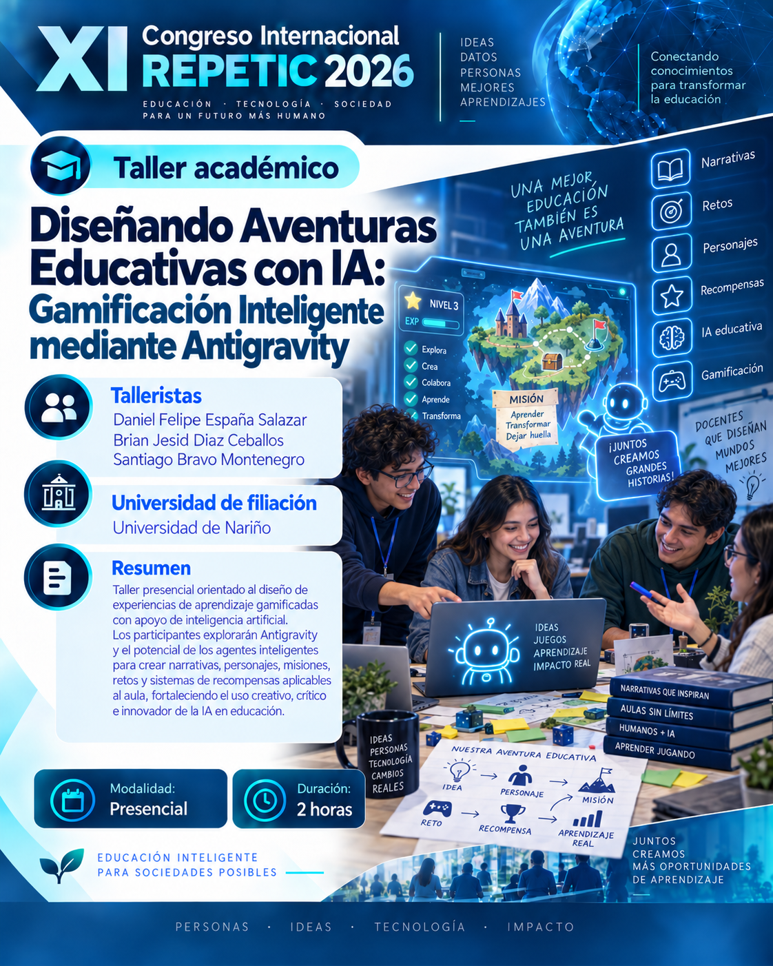 Taller 5: Diseñando Aventuras Educativas con IA