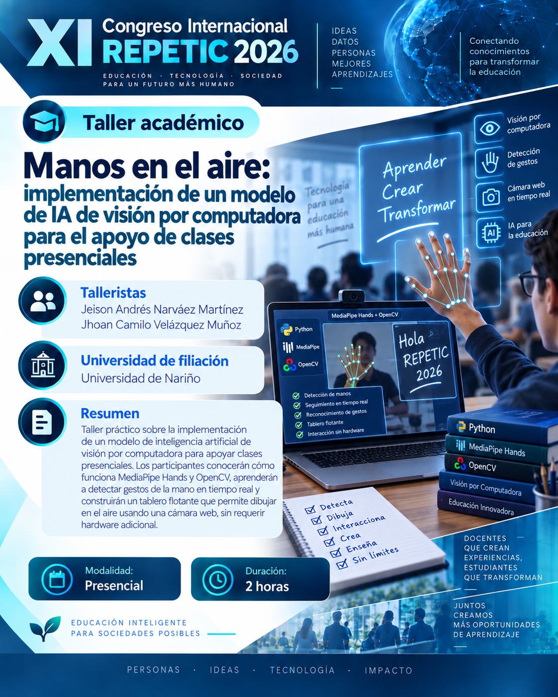 Taller 6: Manos en el aire